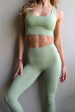 Leggins - Avocado Green